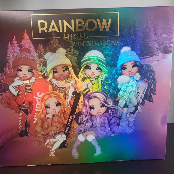 Rainbow High Winter Break Violet Willow Fashion Doll - Picture 4 of 4